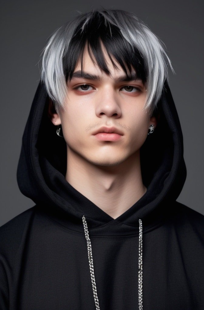 E-Boy Curtain Bangs
