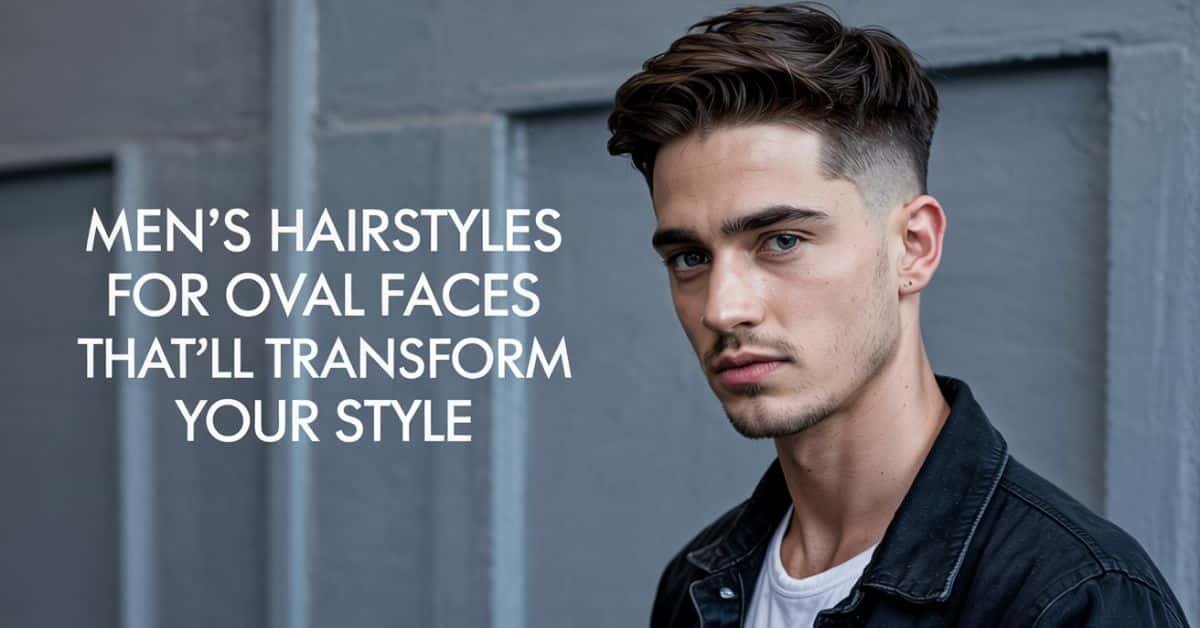 Men’s Hairstyles For Oval Faces That’ll Transform Your Style
