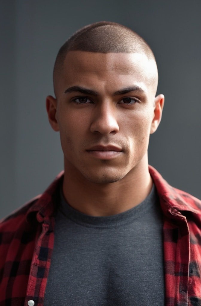 The Buzz Cut with a Fade