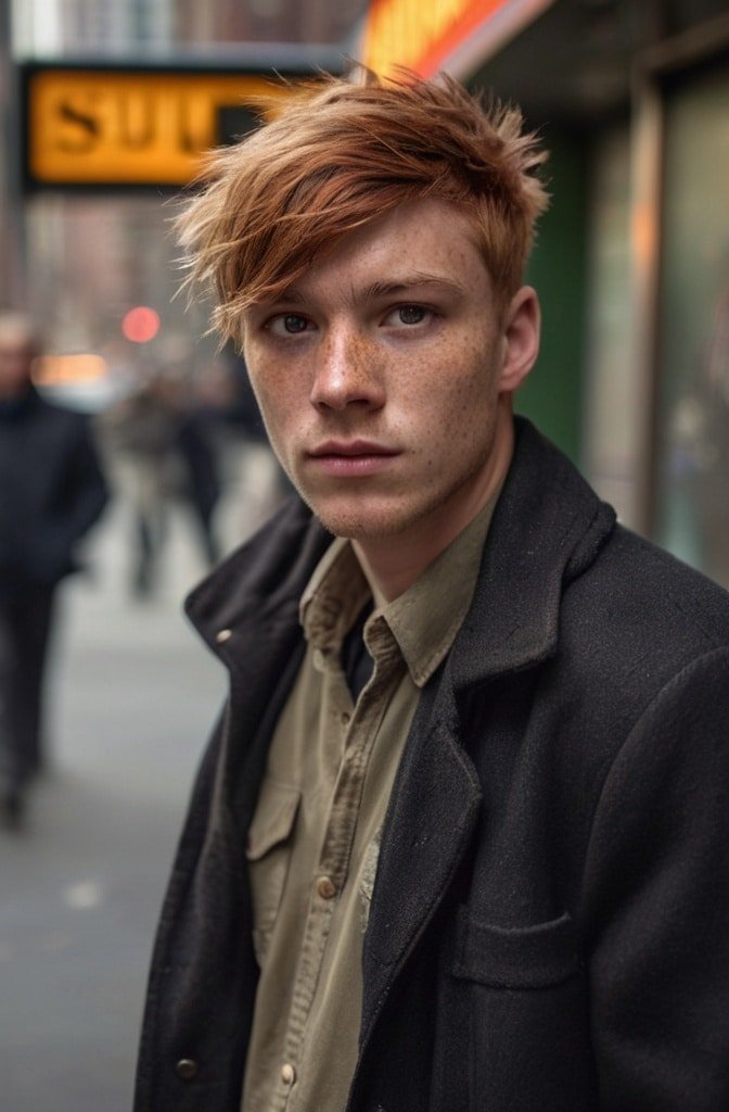 The Textured Wolf with Fringe