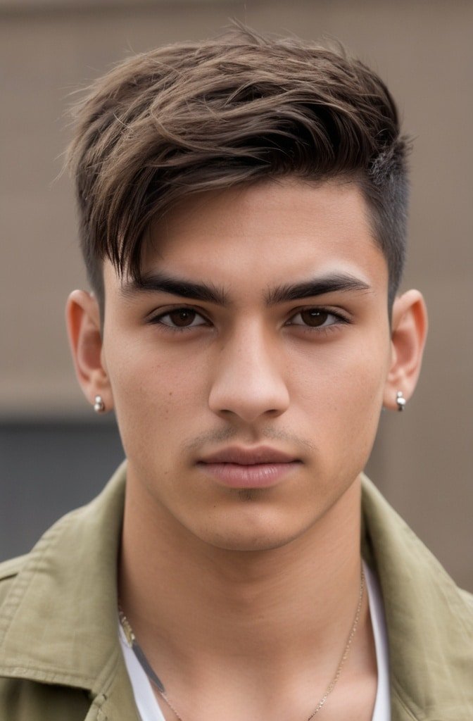 Textured Crop with Skin Fade