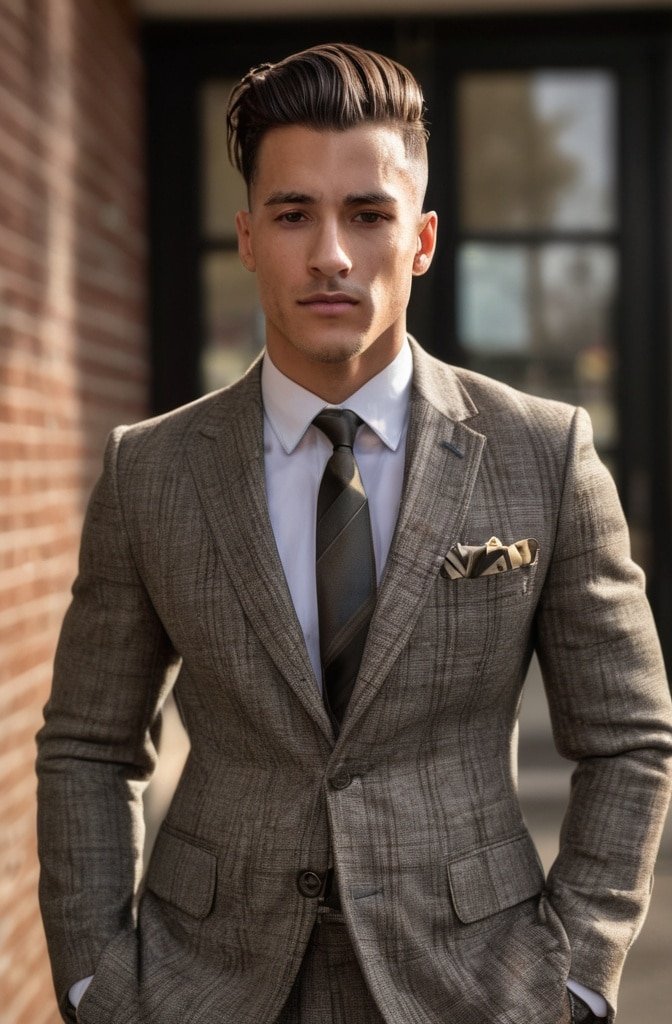 Textured Pomp Fade