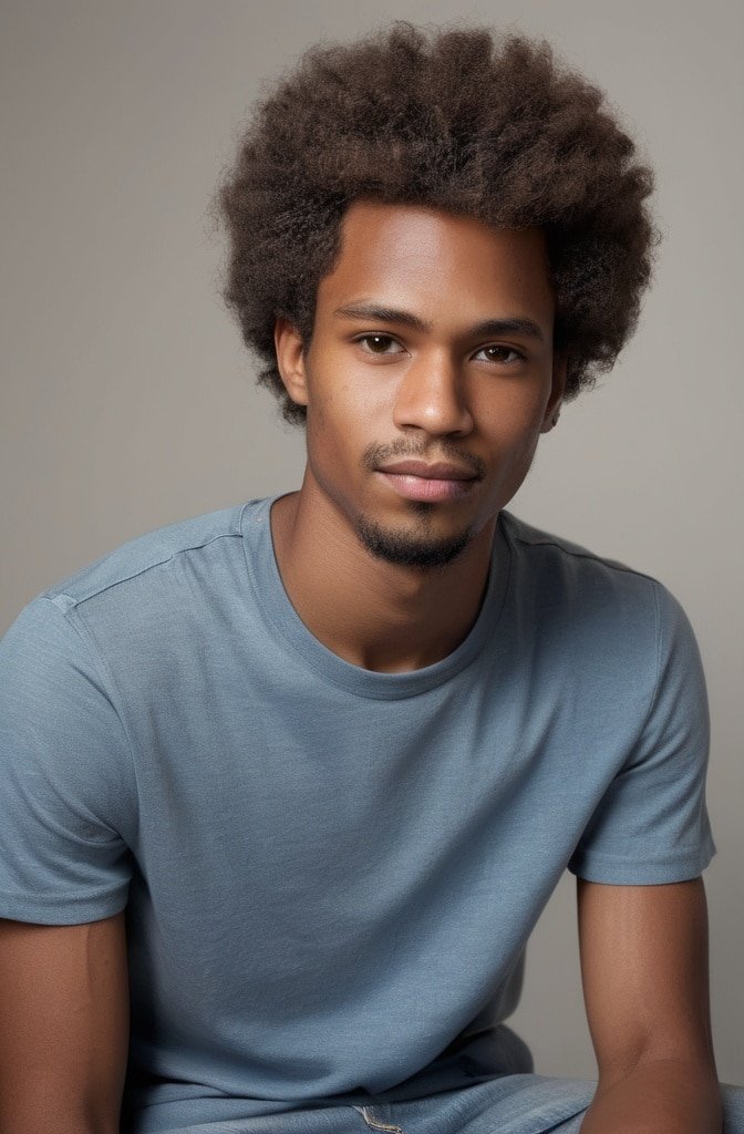 The Short Shaggy Afro