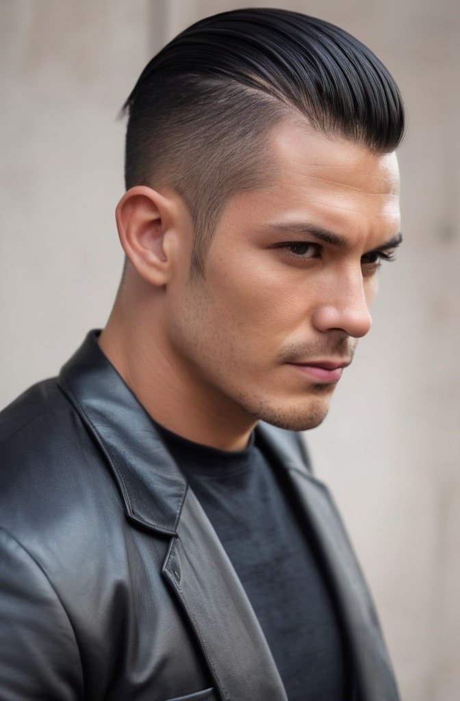 The Slick Back Undercut