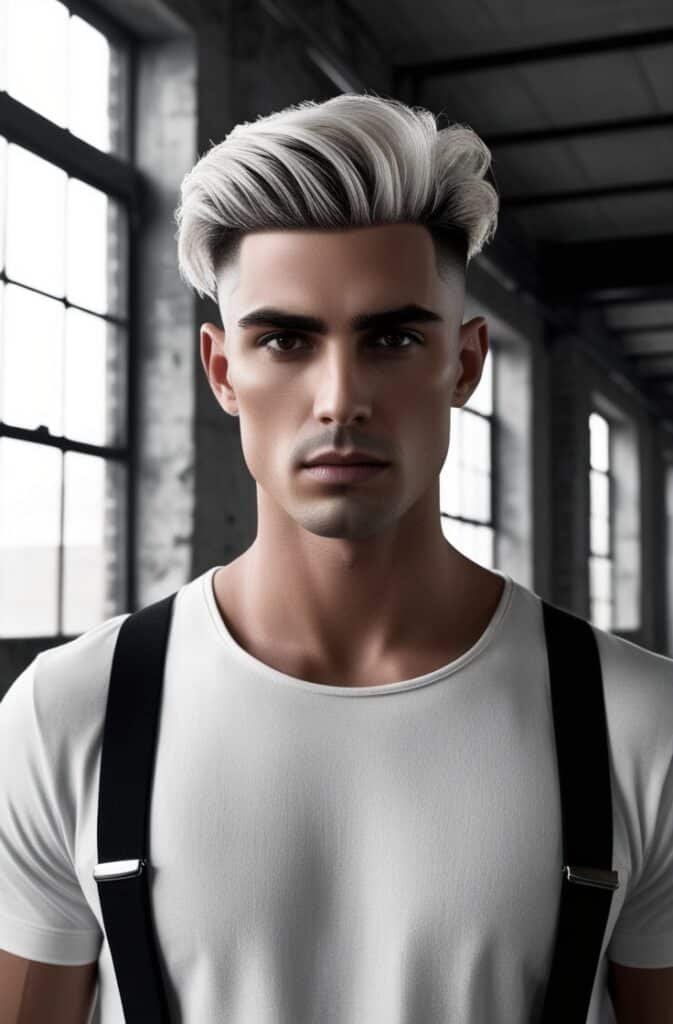 The Blonde Disconnected Undercut