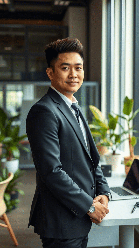 The Business Faux Hawk