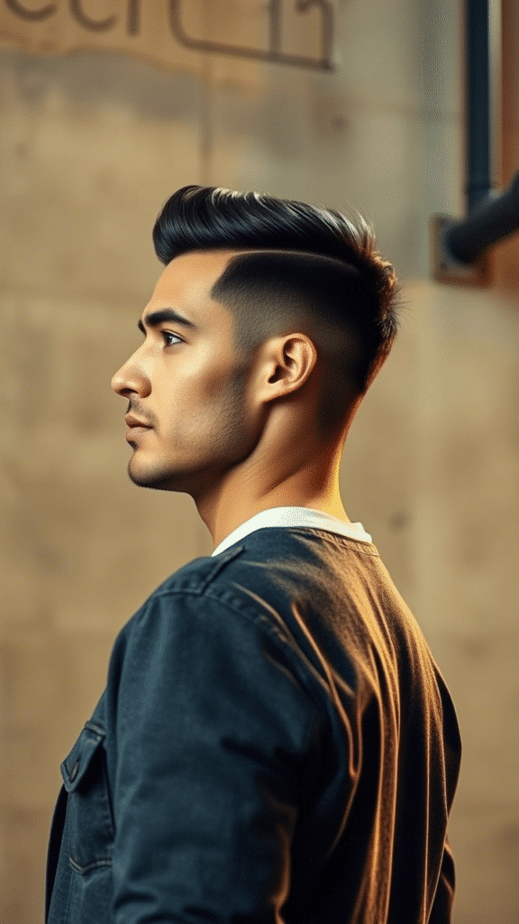 The Classic Faux Hawk