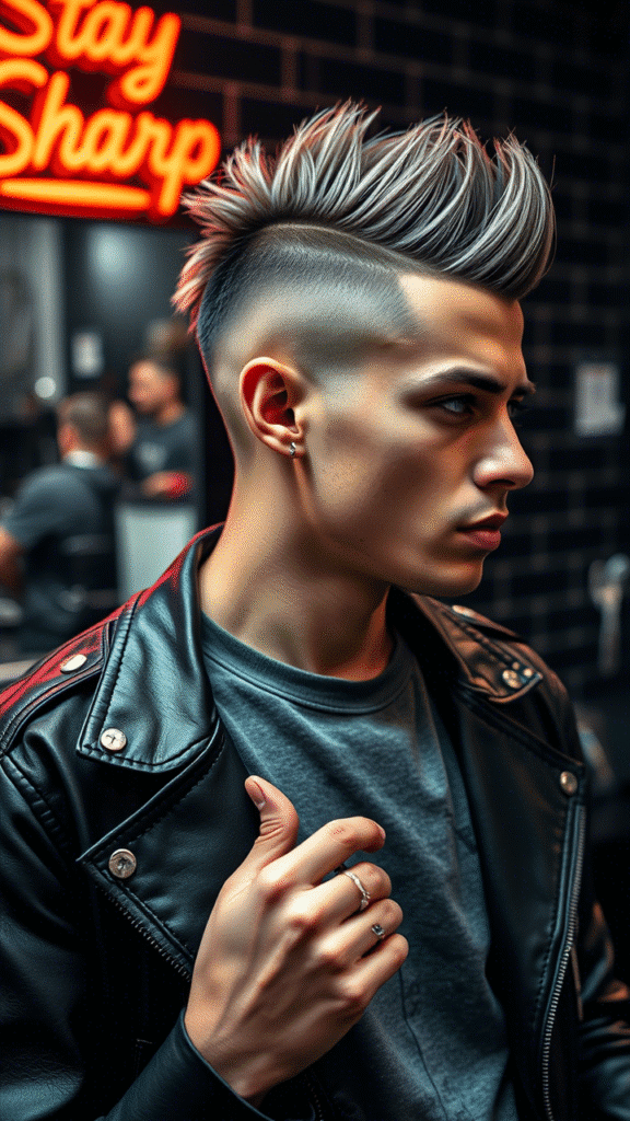 The Disconnected Faux Hawk