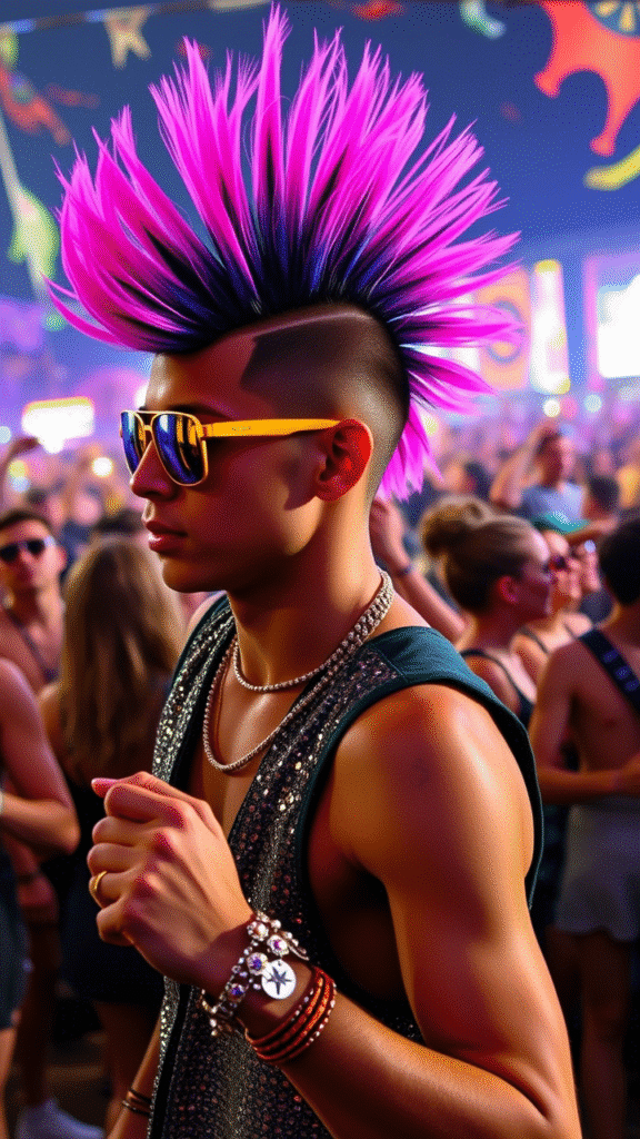 The Festival Faux Hawk