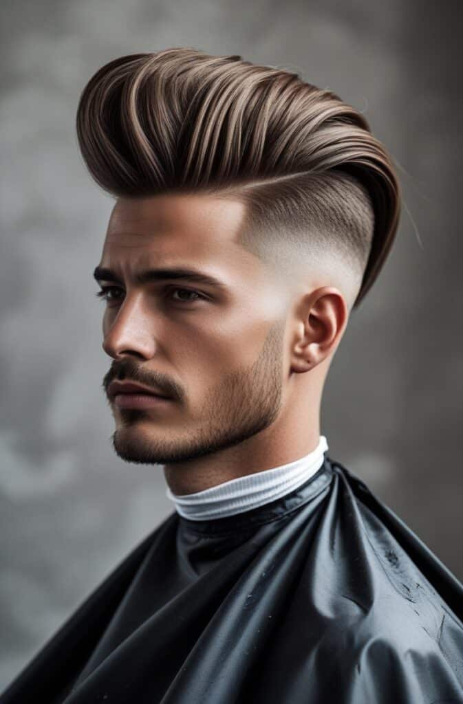 The Messy Pompadour