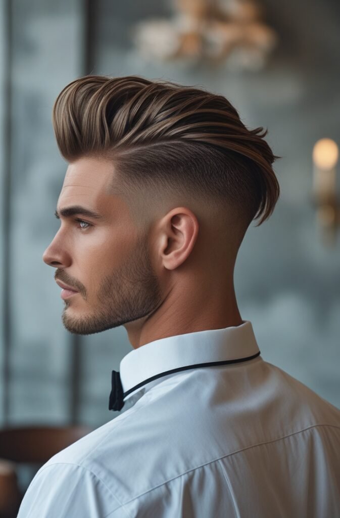 The Messy Slick Back