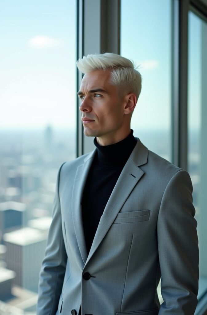 The Platinum Side Part