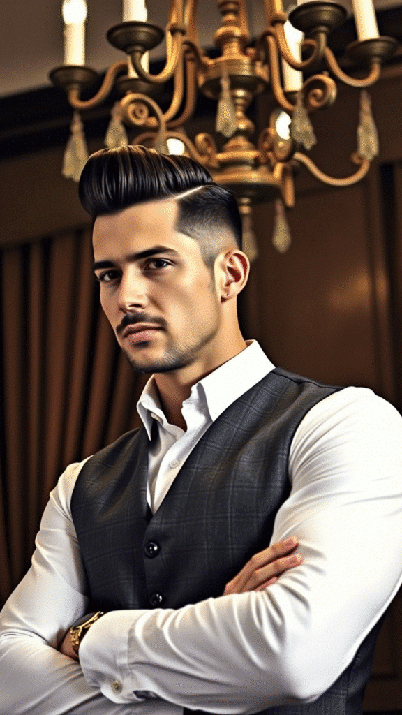 The Pompadour Faux Hawk