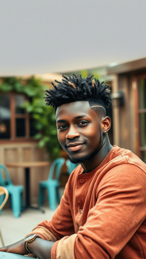 The Textured Faux Hawk