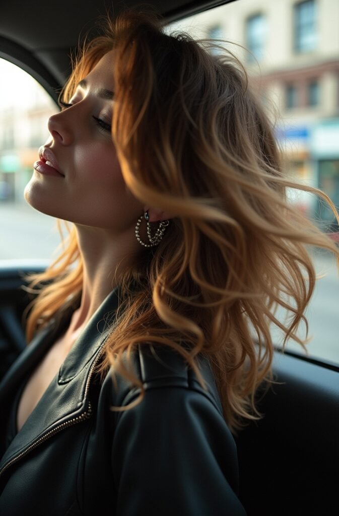 The Windswept Medium Length