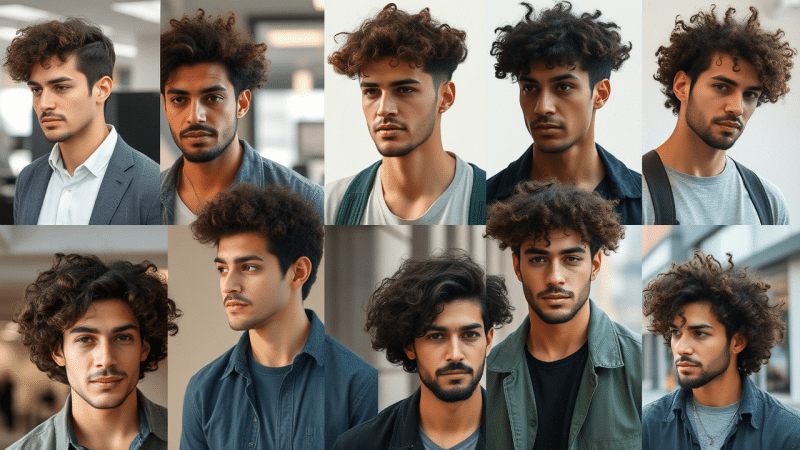 Effortless Curly Hairstyles For Men